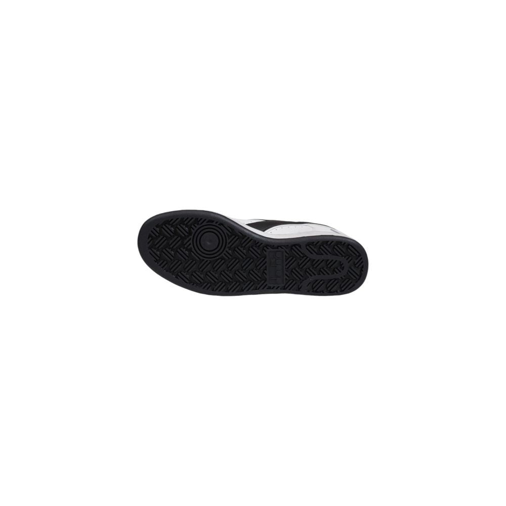 Diadora Black And White Leather Sneaker Diadora Black