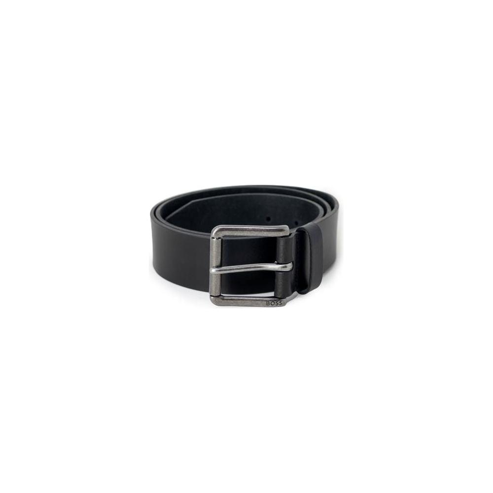 Hugo Boss Black Leather Belt Hugo Boss Dark Slate Gray