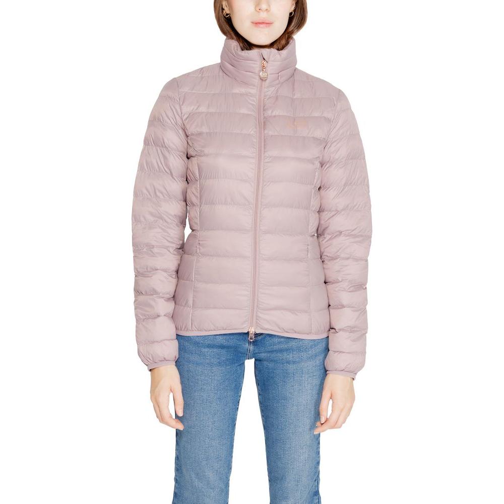 EA7 Emporio Armani Purple Polyamide Jackets & Coat EA7 Emporio Armani Gray