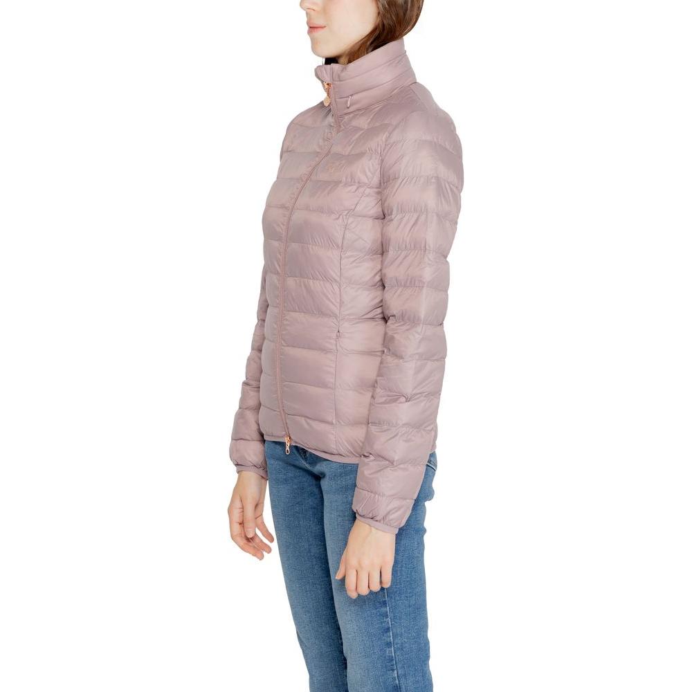EA7 Emporio Armani Purple Polyamide Jackets & Coat EA7 Emporio Armani Dark Gray