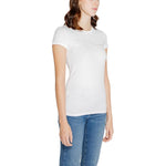 Armani Exchange Armani Exchange White Cotton Tops & T-Shirt AR-14711200008-IT44|L 1728,71956299936,Armani Exchange,Clothing,IT44|L,New with tags,Tops & T-Shirts - Women - Clothing,White,Women,Women - Clothing