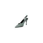 Furla Green Leather Sandal