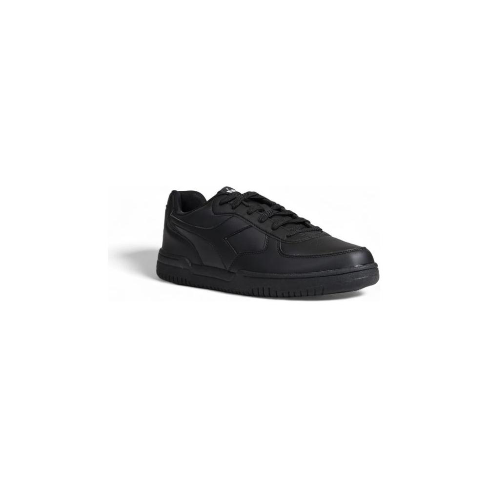 Diadora Black Artificial Leather Sneaker Diadora Dark Slate Gray