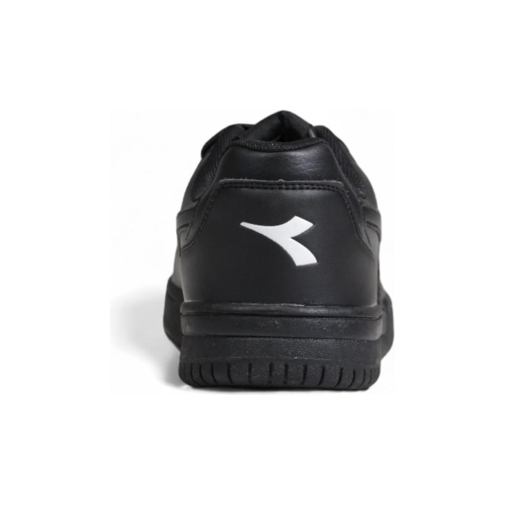 Diadora Black Artificial Leather Sneaker Diadora Dark Slate Gray