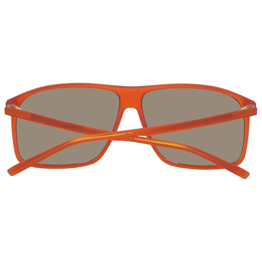 Porsche Design Orange Men Sunglasses Porsche Design Rosy Brown