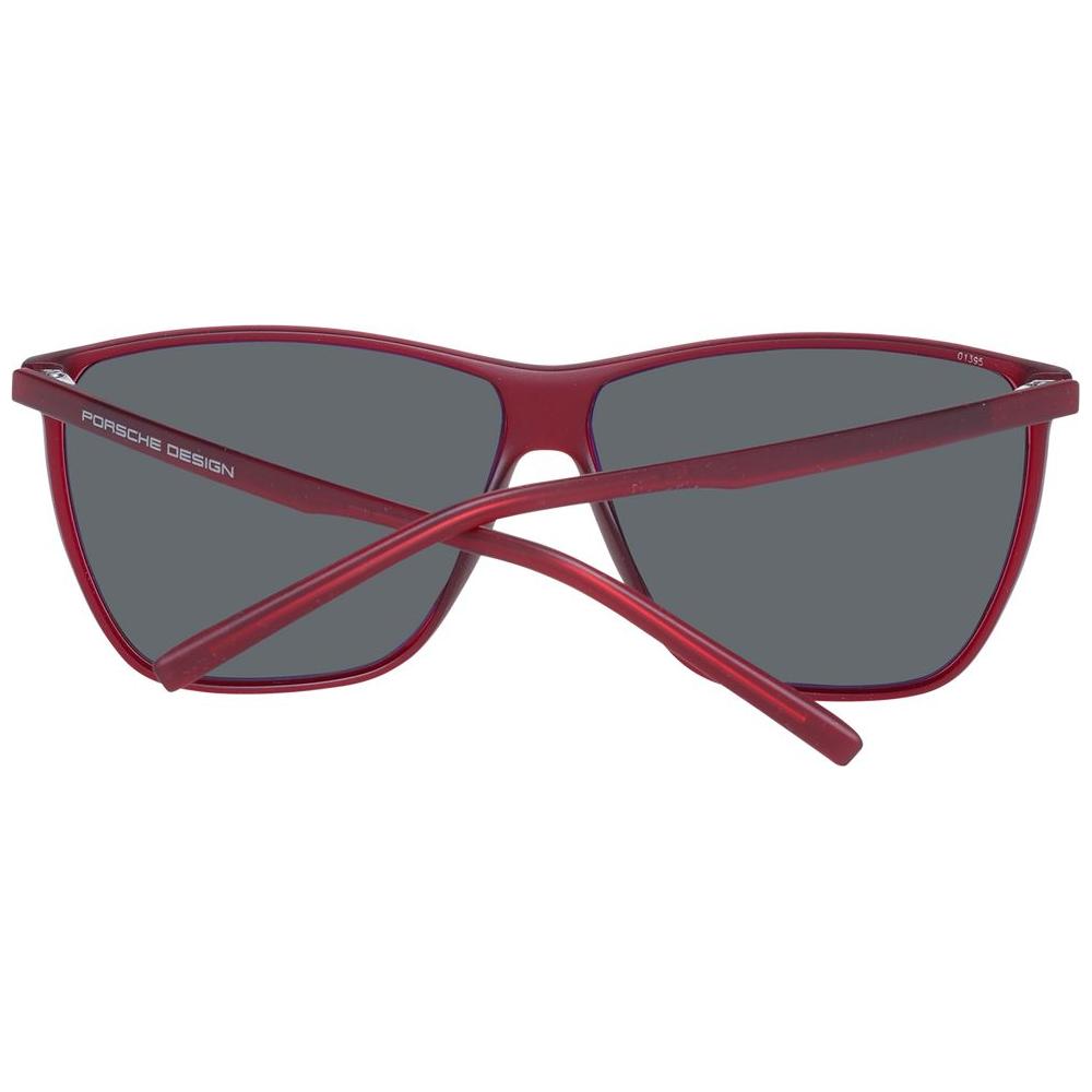 Porsche Design Red Unisex Sunglasses Porsche Design Dim Gray