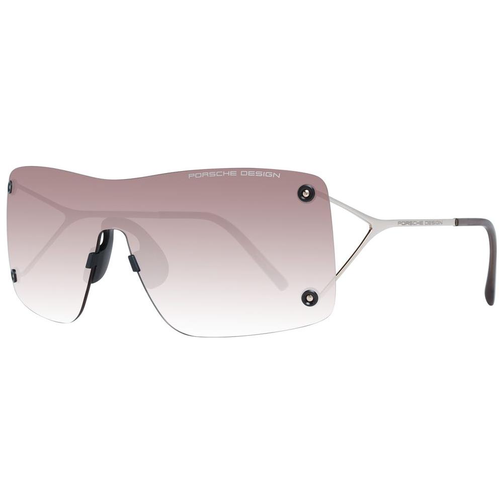 Porsche Design Gold Unisex Sunglasses Porsche Design Gray
