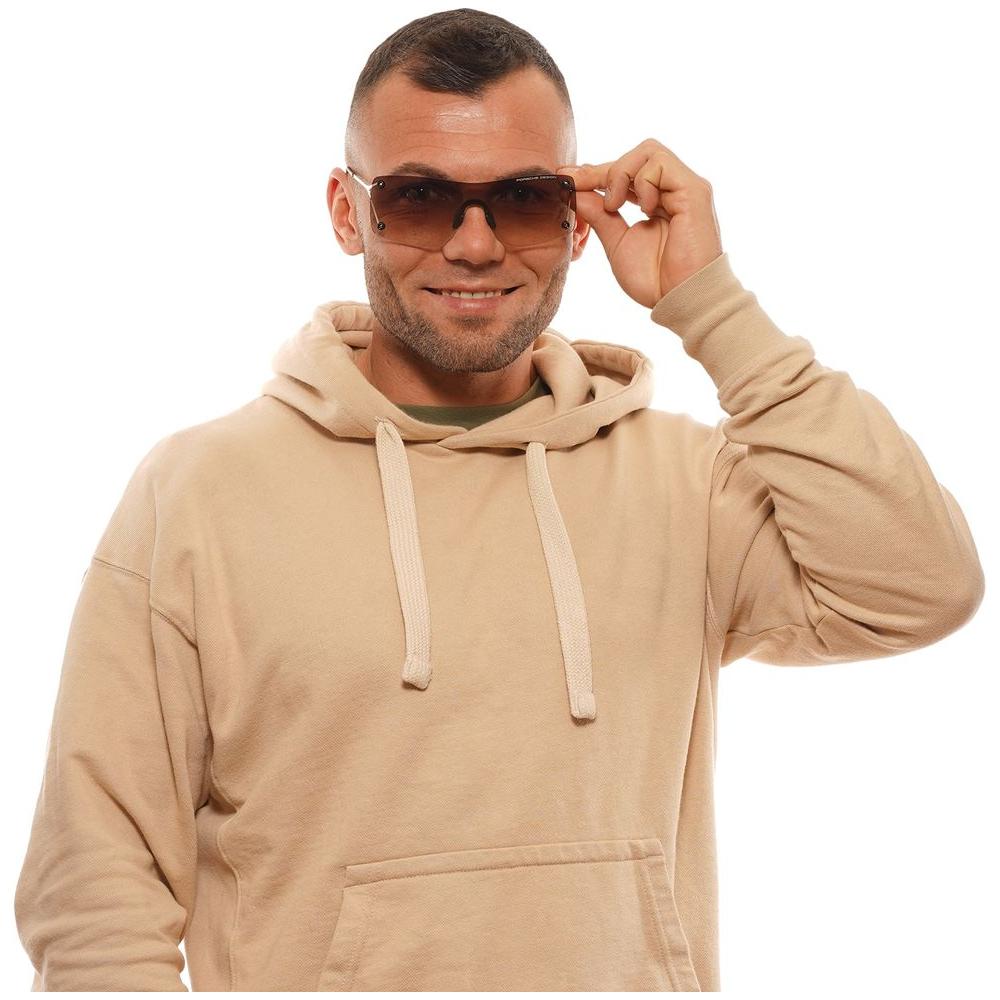 Porsche Design Gold Unisex Sunglasses Porsche Design Tan