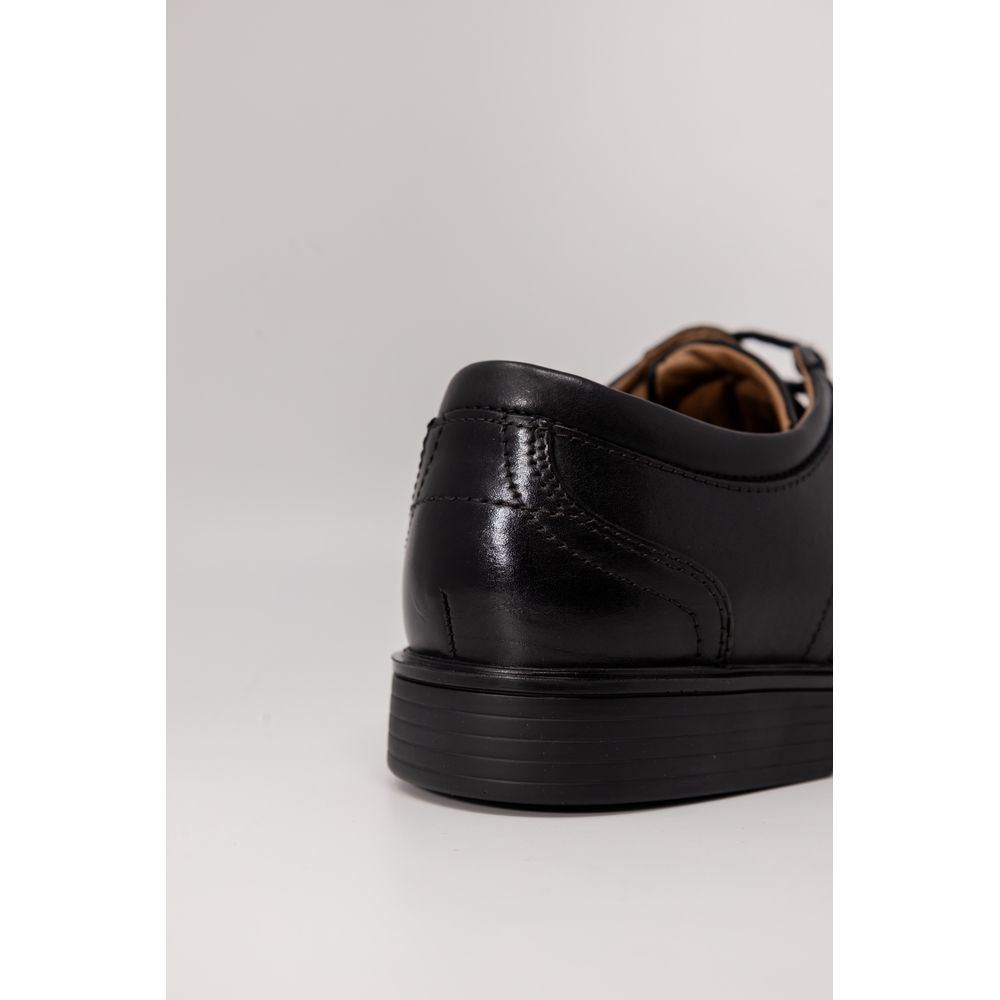 Clarks Black Leather Casual Clarks Light Gray