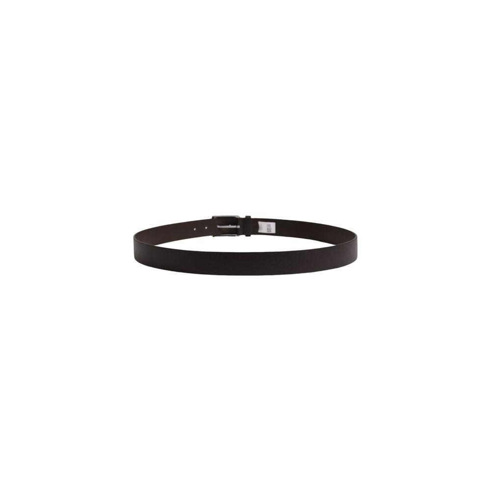 Hugo Boss Brown Leather Belt Hugo Boss Dark Slate Gray