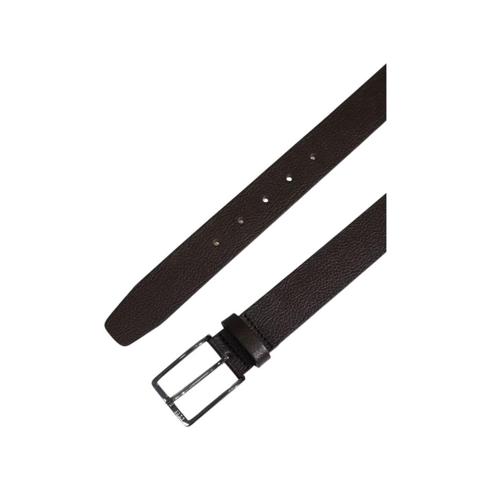 Hugo Boss Brown Leather Belt Hugo Boss Dark Slate Gray