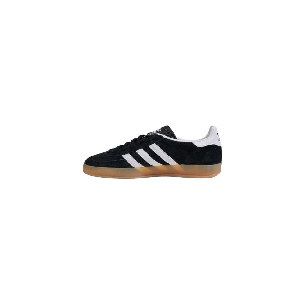 Adidas Black Suede Leather Sneaker Adidas Black