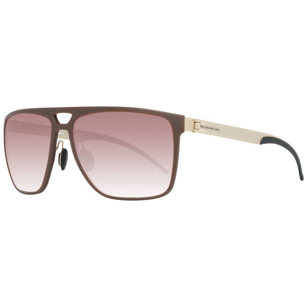 Mercedes Benz Brown Metal Sunglasses Mercedes Benz Gray