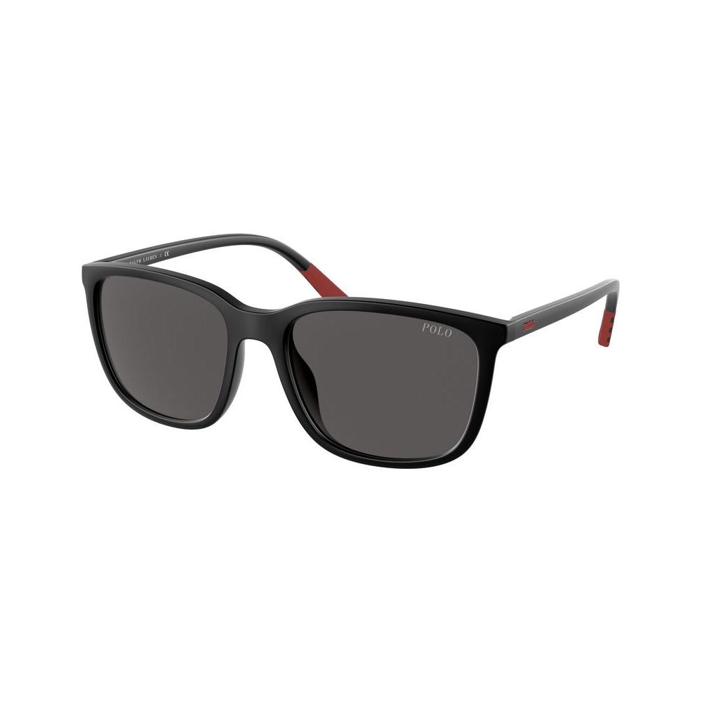 Ralph Lauren Black Acetate Sunglasses Ralph Lauren Dim Gray