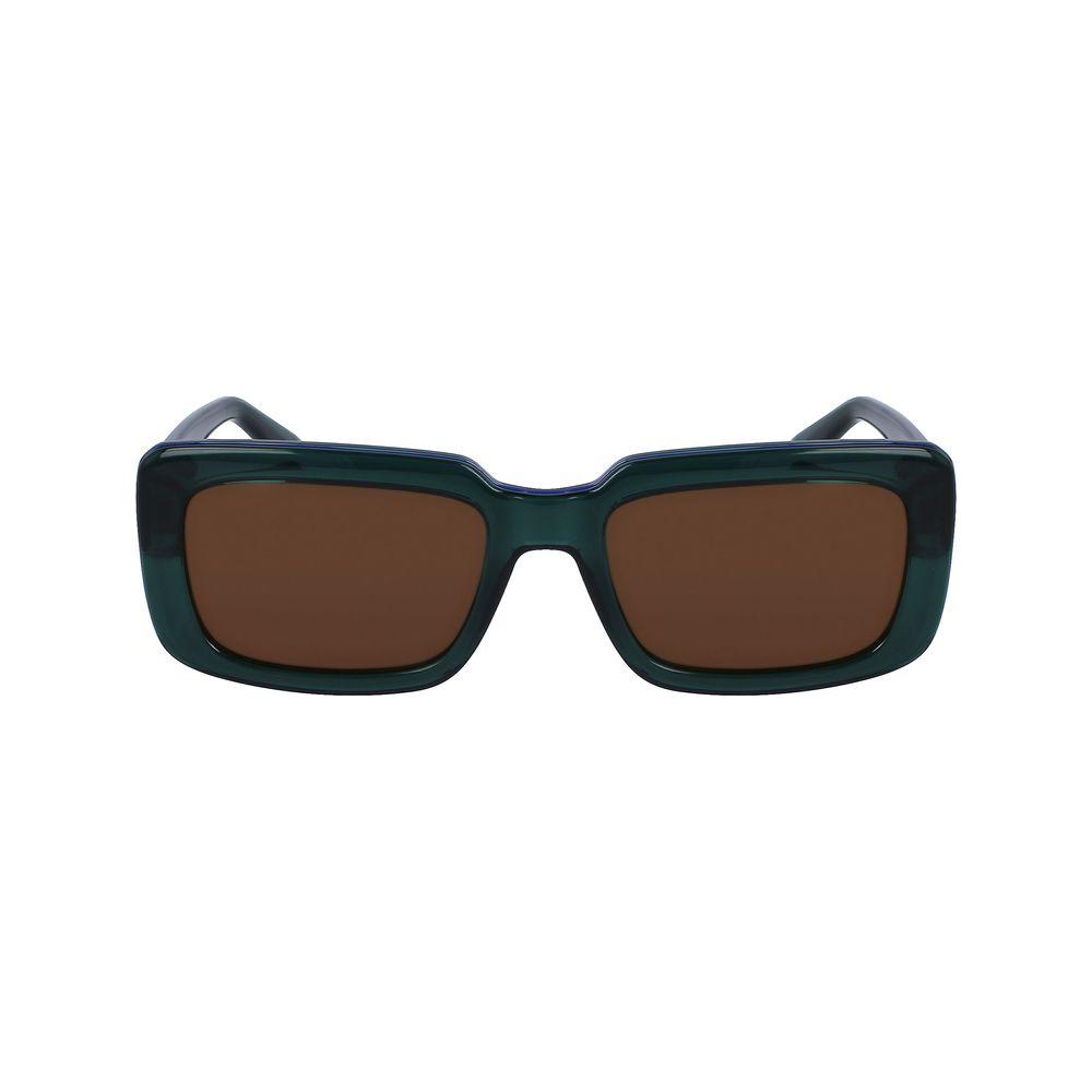 Karl Lagerfeld Green Injected Sunglasses Karl Lagerfeld Dark Olive Green