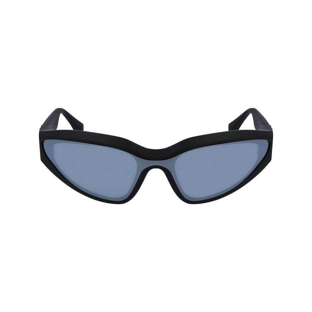 Karl Lagerfeld Black Injected Sunglasses Karl Lagerfeld Light Slate Gray