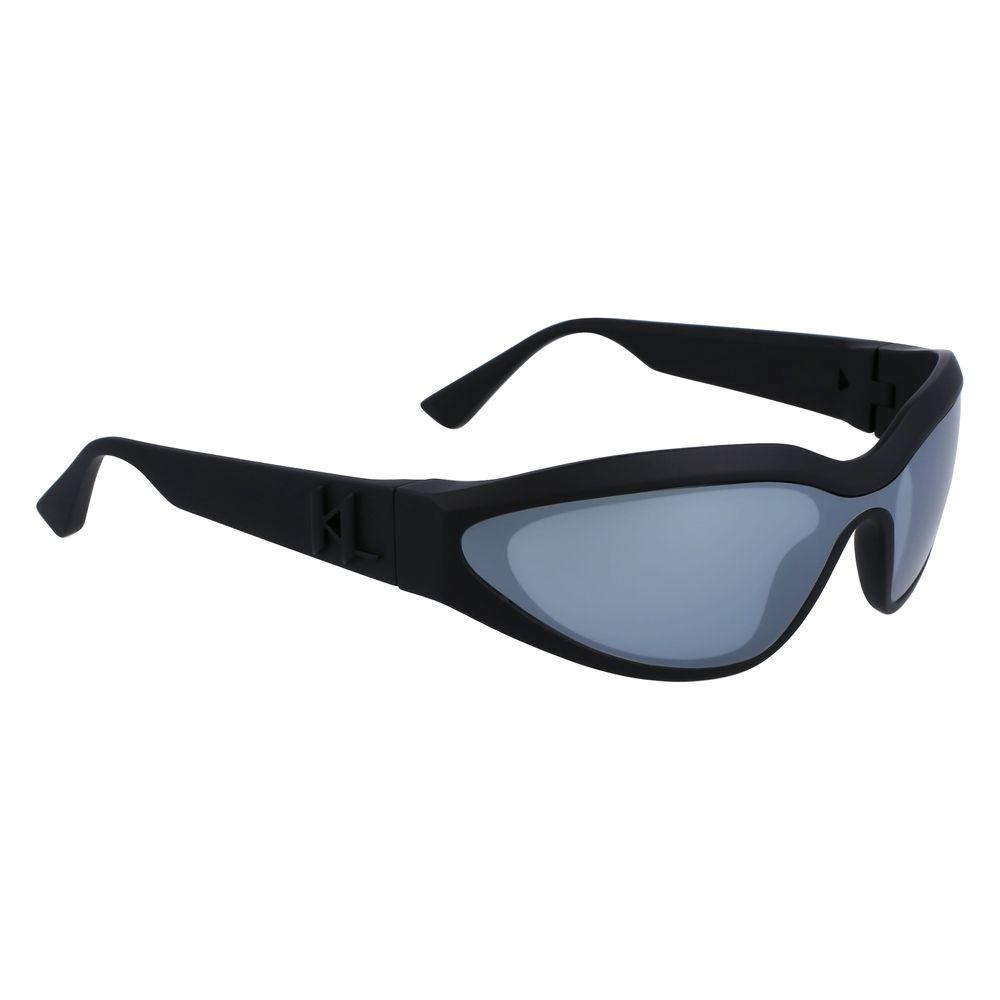 Karl Lagerfeld Black Injected Sunglasses Karl Lagerfeld Dark Slate Gray