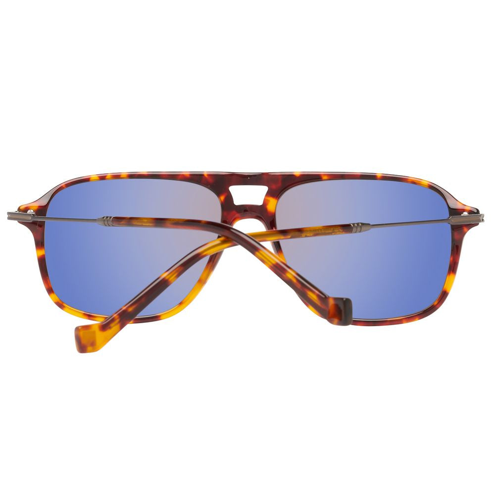 Hackett Brown Acetate Sunglasses Hackett Dark Gray