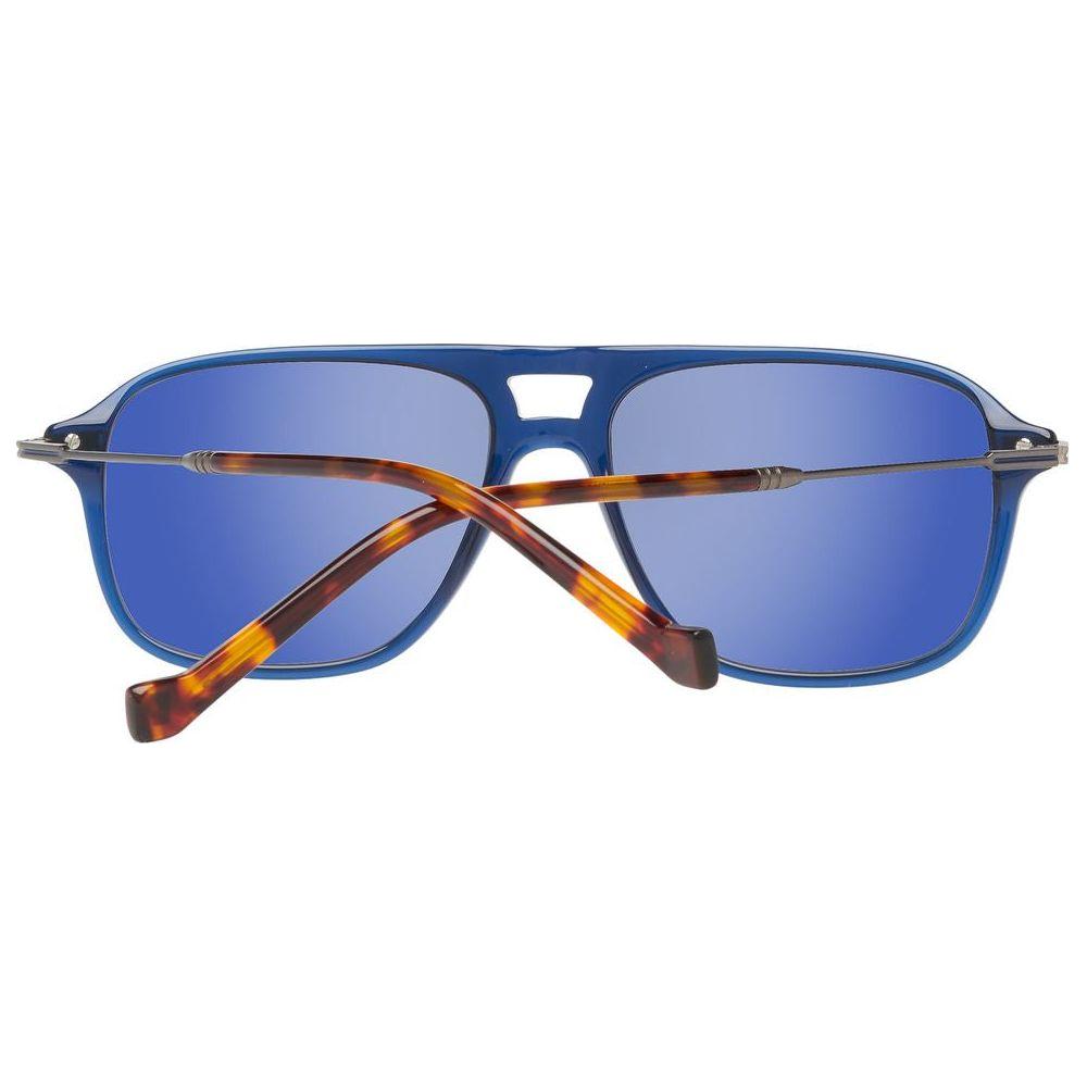 Hackett Blue Acetate Sunglasses Hackett Light Slate Gray