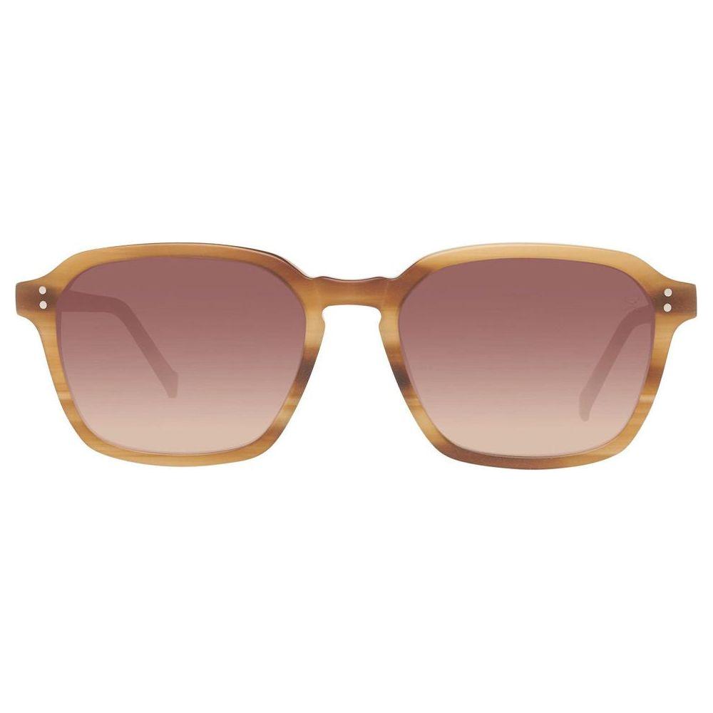Hackett Brown Acetate Sunglasses Hackett Rosy Brown