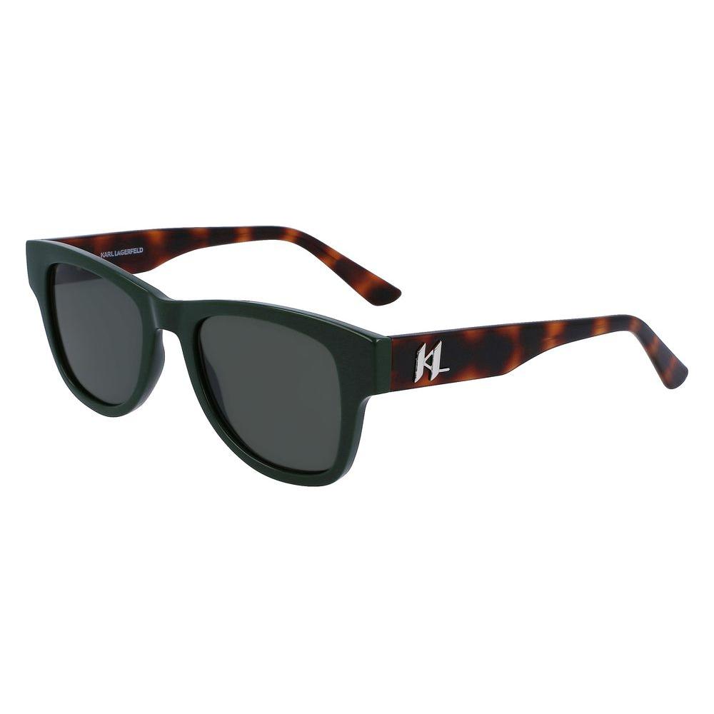 Karl Lagerfeld Green Injected Sunglasses Karl Lagerfeld Dark Slate Gray