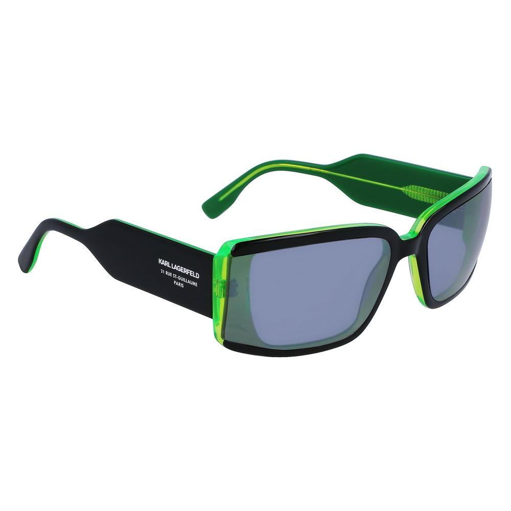 Karl Lagerfeld Black Acetate Sunglasses Karl Lagerfeld Dark Slate Gray