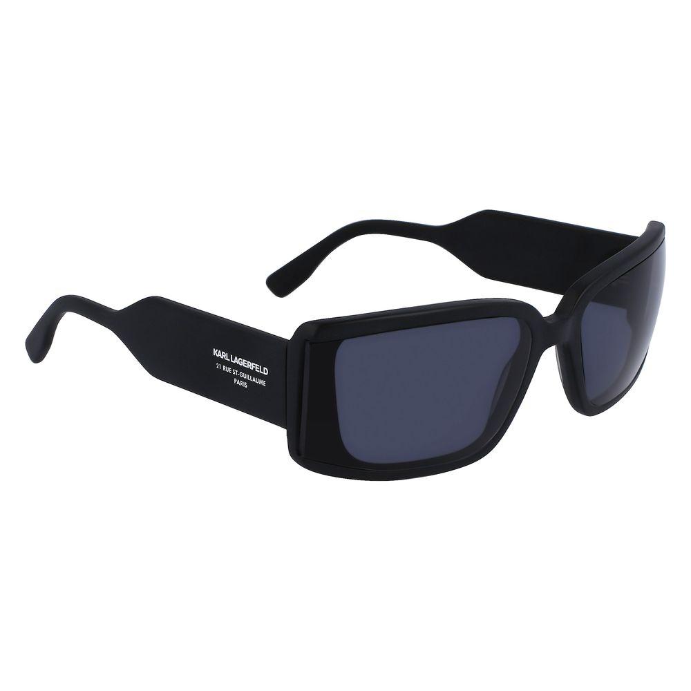 Karl Lagerfeld Black Acetate Sunglasses Karl Lagerfeld Dark Slate Gray