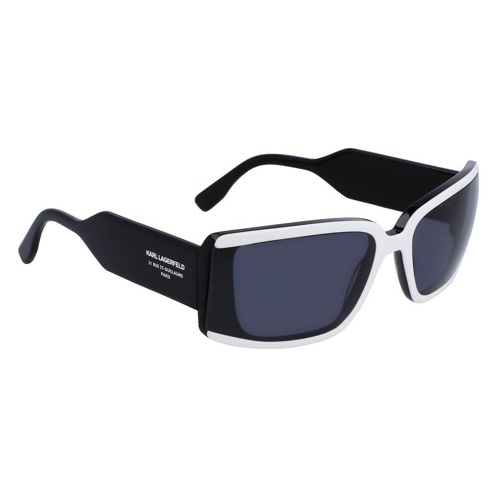 Karl Lagerfeld Black Acetate Sunglasses Karl Lagerfeld Dark Slate Gray