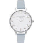 Olivia Burton Blue Artificial Leather Watch OBOB16BJ01AC