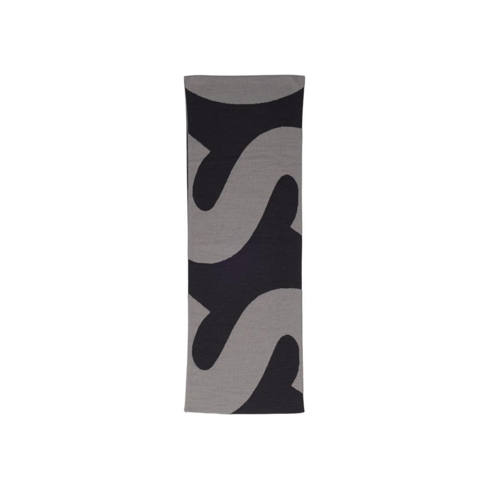 Hugo Boss Black Wool Scarf Hugo Boss Slate Gray