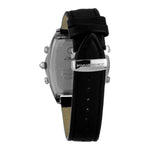 Chronotech Black Leather Watch CHCT7677M02AC