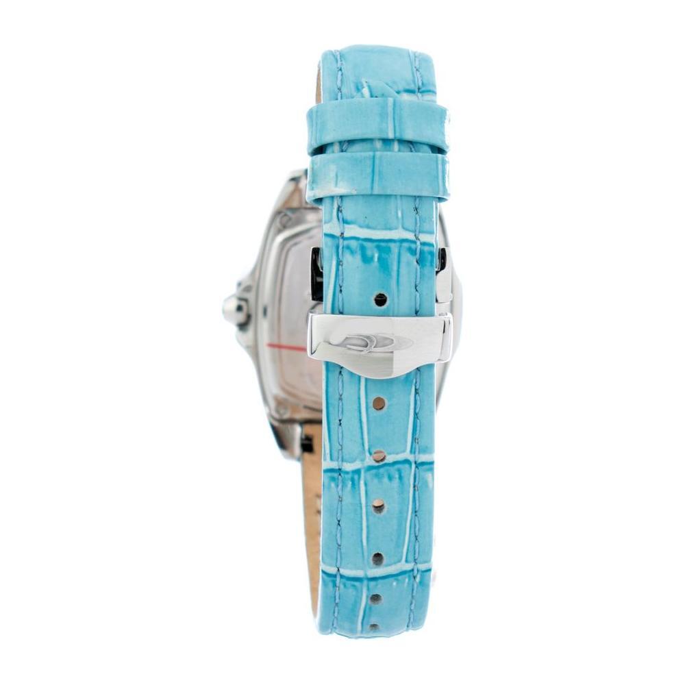 Chronotech Blue Leather Watch