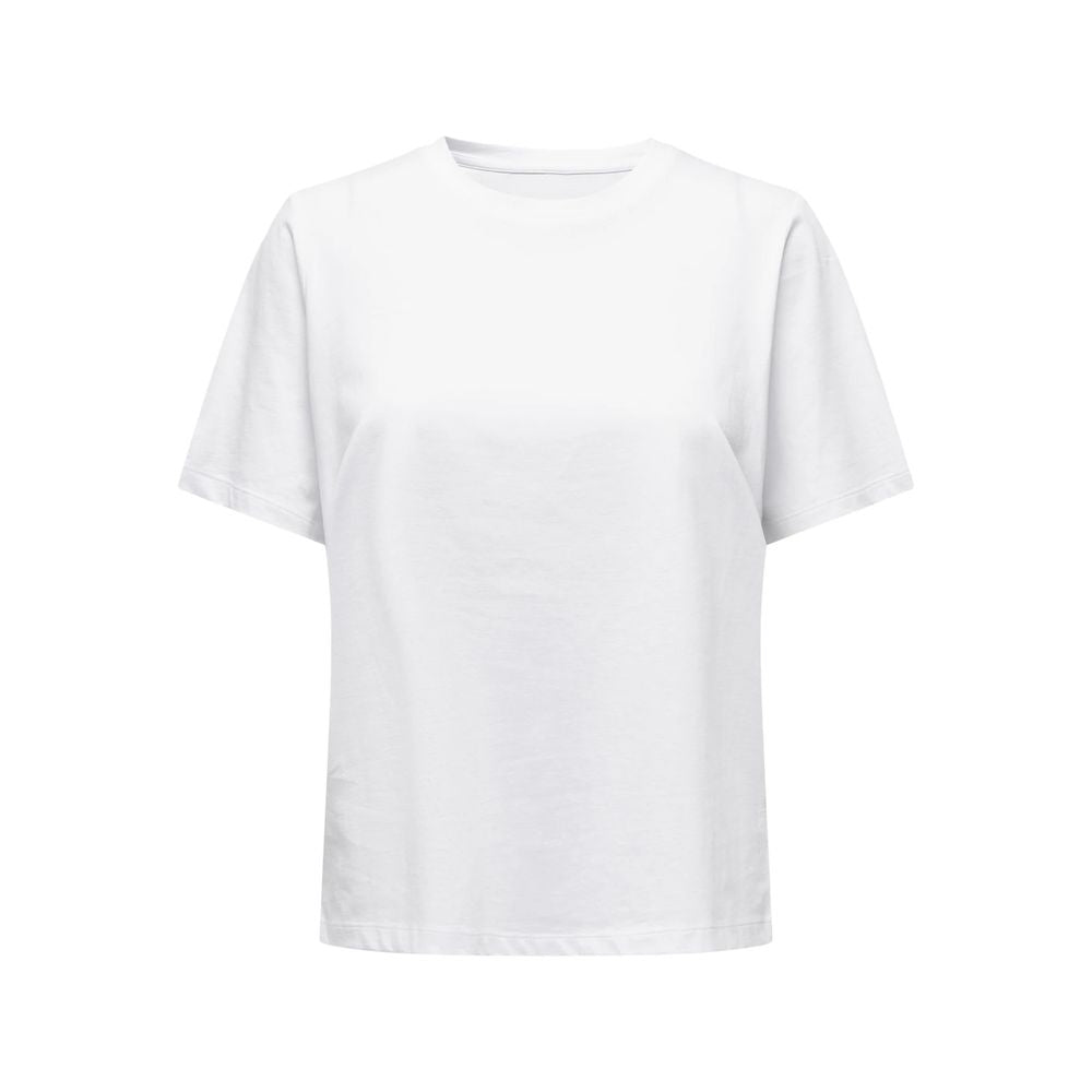 Only White Cotton Tops & T-Shirt Only Lavender