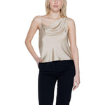 Only Only Gold Polyester Tops & T-Shirt ON-14219000155-IT42|M 1728,71956299936,Clothing,Gold,IT42|M,New with tags,Only,Tops & T-Shirts - Women - Clothing,Women,Women - Clothing