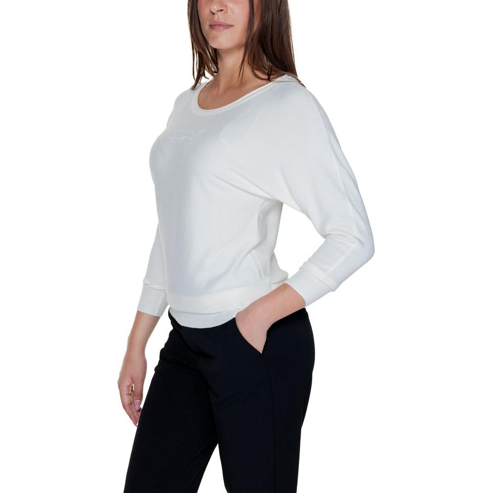 Guess White Viscose Tops & T-Shirt Guess Black