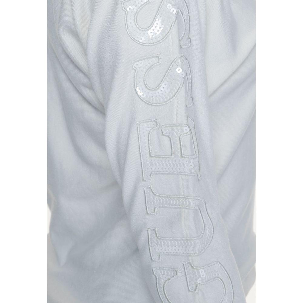 Guess White Viscose Tops & T-Shirt Guess Gray