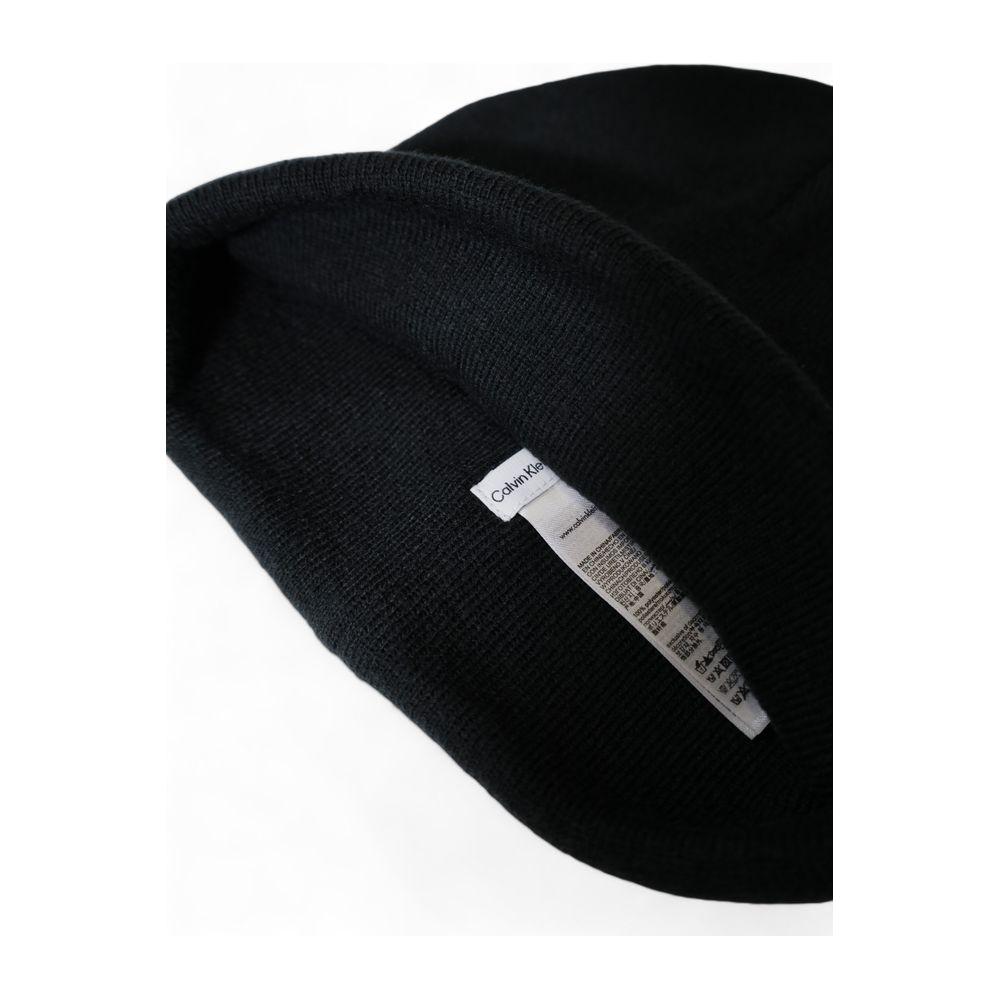 Calvin Klein Black Recycled Polyester Hats & Cap Calvin Klein Lavender