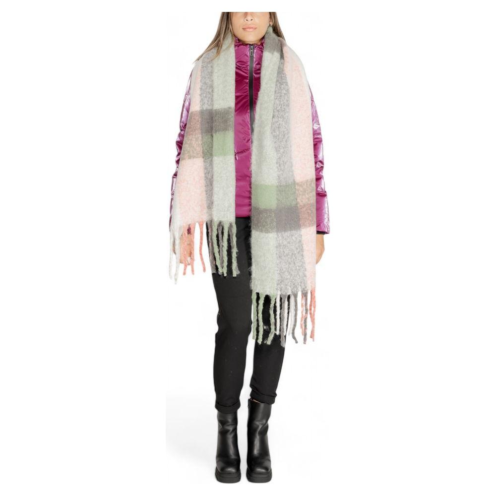 Only Gray Recycled Polyester Scarf Only Light Gray