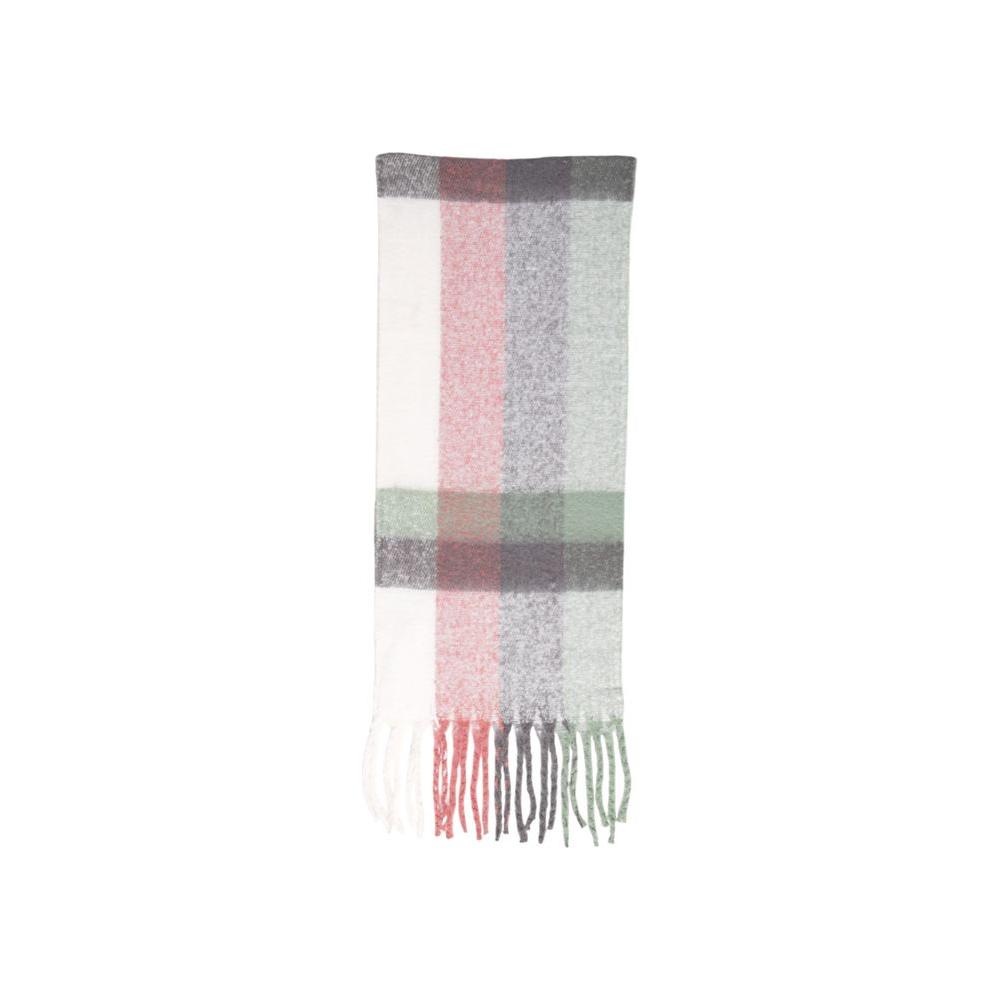 Only Gray Recycled Polyester Scarf Only Light Gray