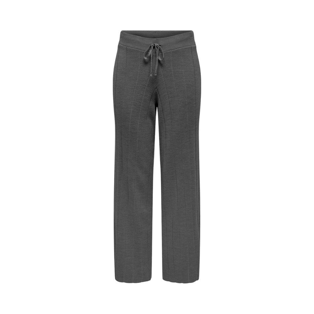 Only Gray Acrylic Jeans & Pant Only Dark Slate Gray