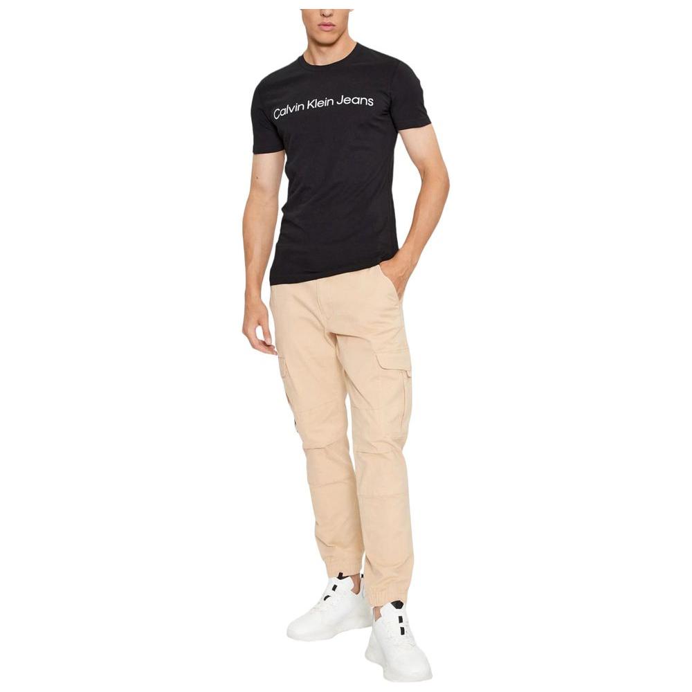 Calvin Klein Jeans Black Cotton T-Shirt