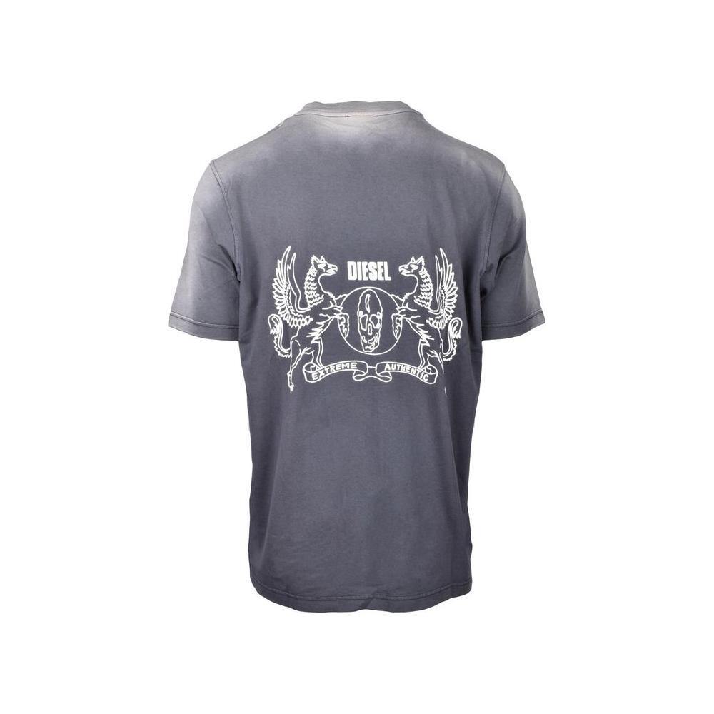 Diesel Diesel Gray Cotton T-Shirt DI-15417800136-IT44 | S 1728,71956299936,Clothing,Diesel,Gray,IT44 | S,Men,Men - Clothing,New with tags,T-Shirts - Men - Clothing