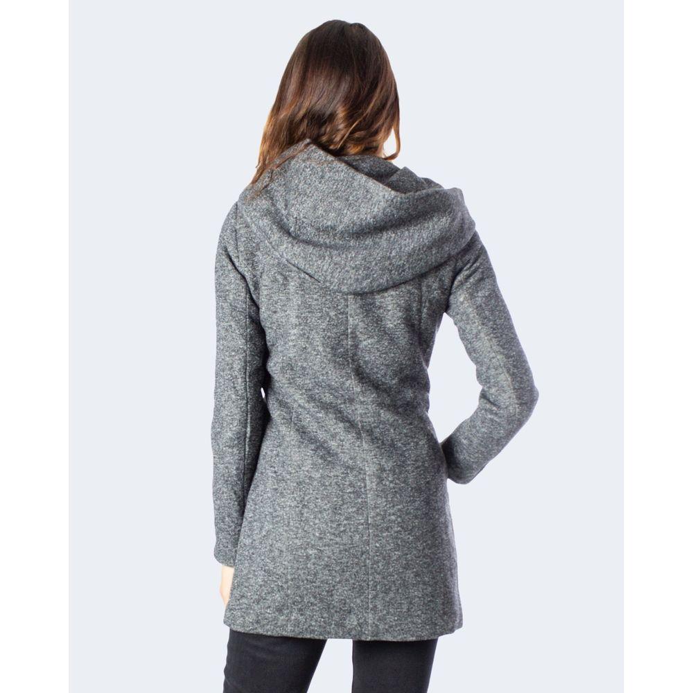 Only Gray Polyester Jackets & Coat Only Dark Slate Gray