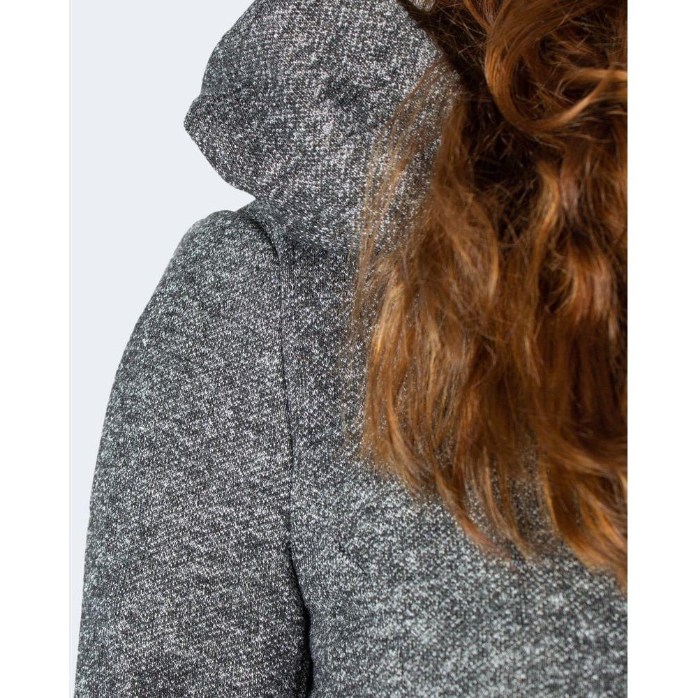 Only Gray Polyester Jackets & Coat Only Dark Olive Green