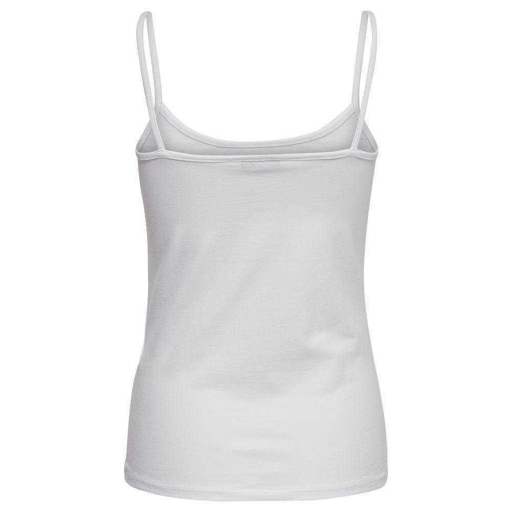 Only White Cotton Tops & T-Shirt Only Light Gray