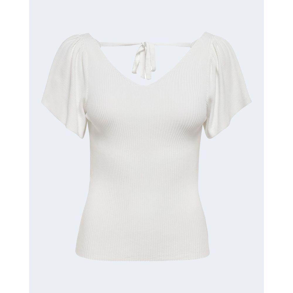 Only White Polyamide Tops & T-Shirt Only Lavender