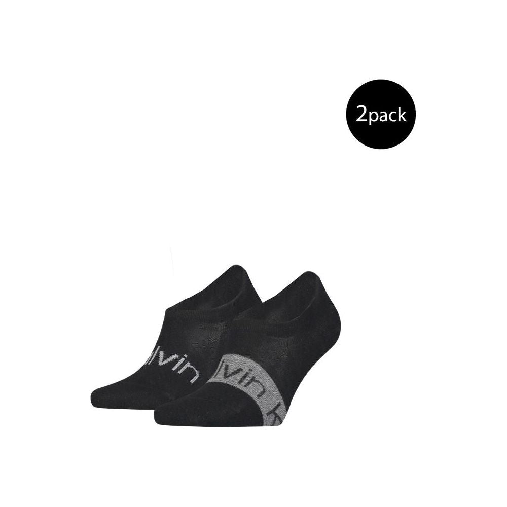 Calvin Klein Black Cotton Sock Calvin Klein Dark Slate Gray