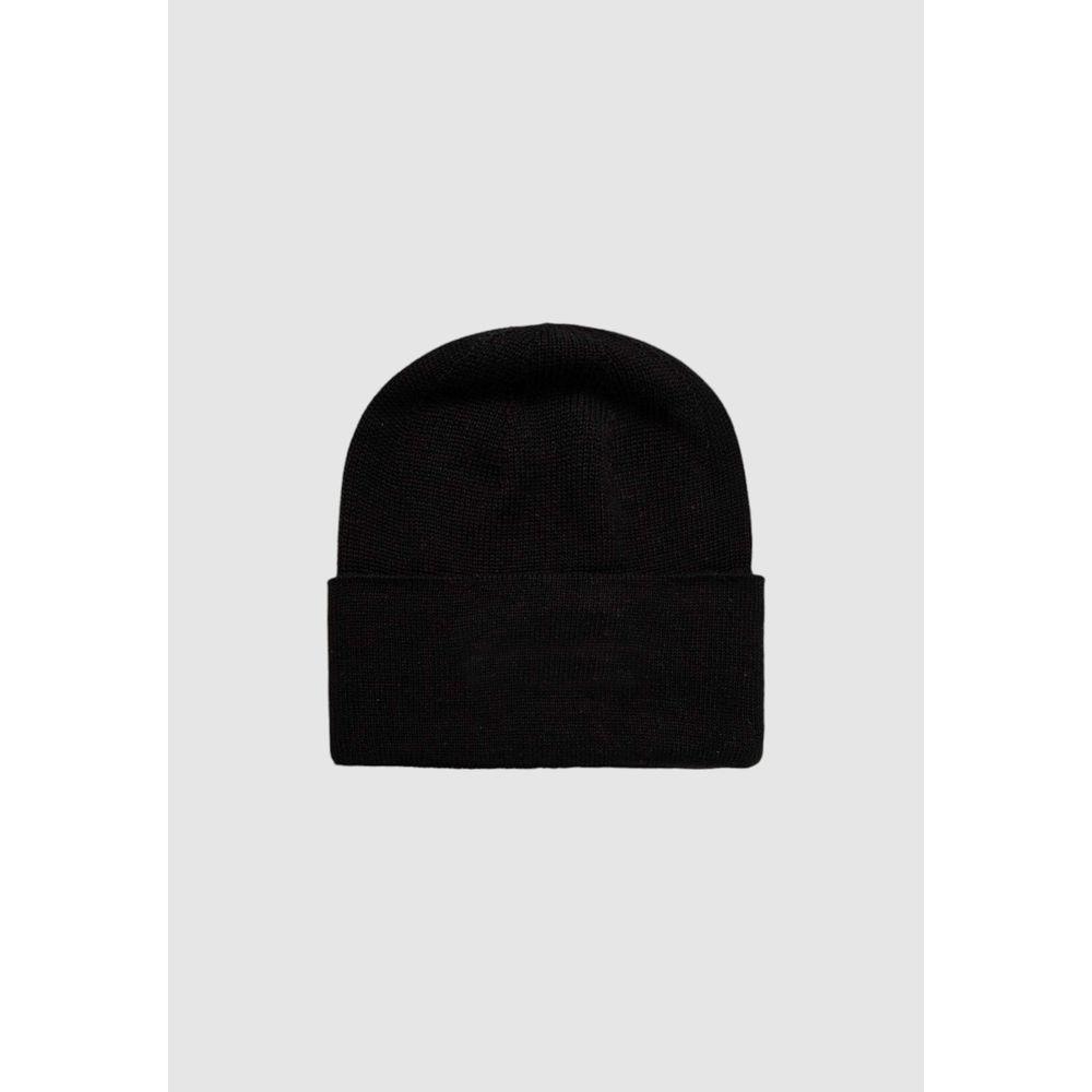Calvin Klein Jeans Black Cotton Hats & Cap Calvin Klein Jeans Black