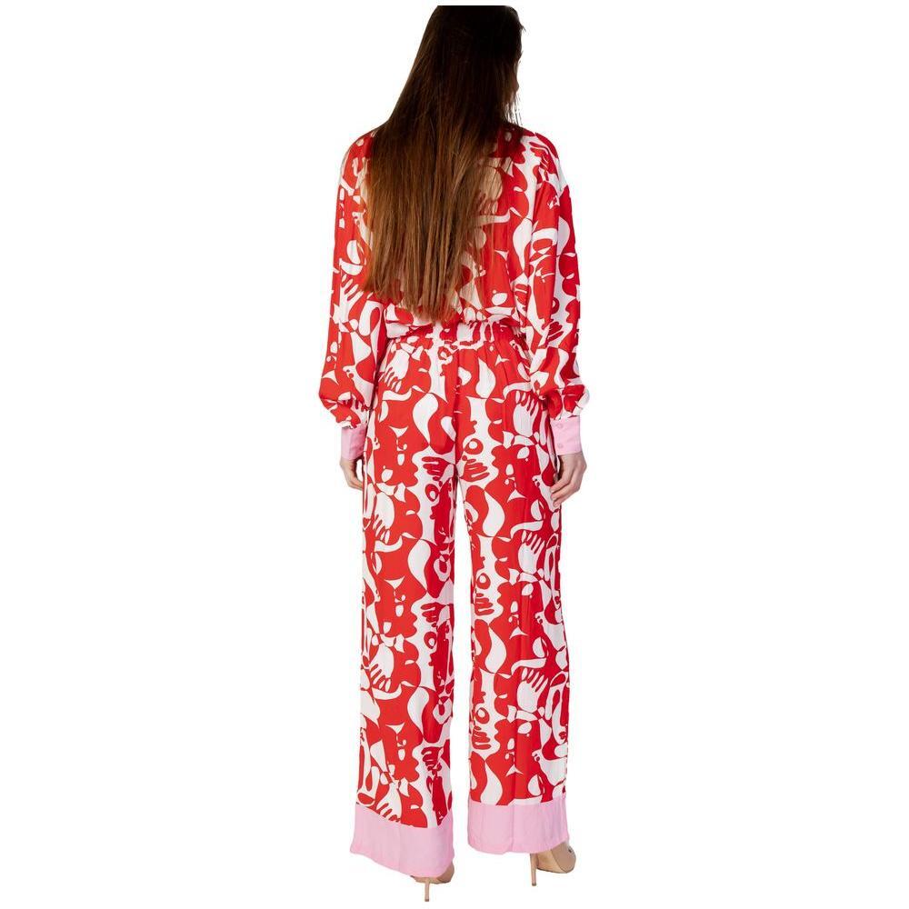 Vila Clothes Vila Clothes Red Viscose Jeans & Pant VI-10436900146-IT38|XS 1728,71956299936,Clothing,IT36|XXS,IT38|XS,Jeans & Pants - Women - Clothing,New with tags,Red,Vila Clothes,Women,Women - Clothing