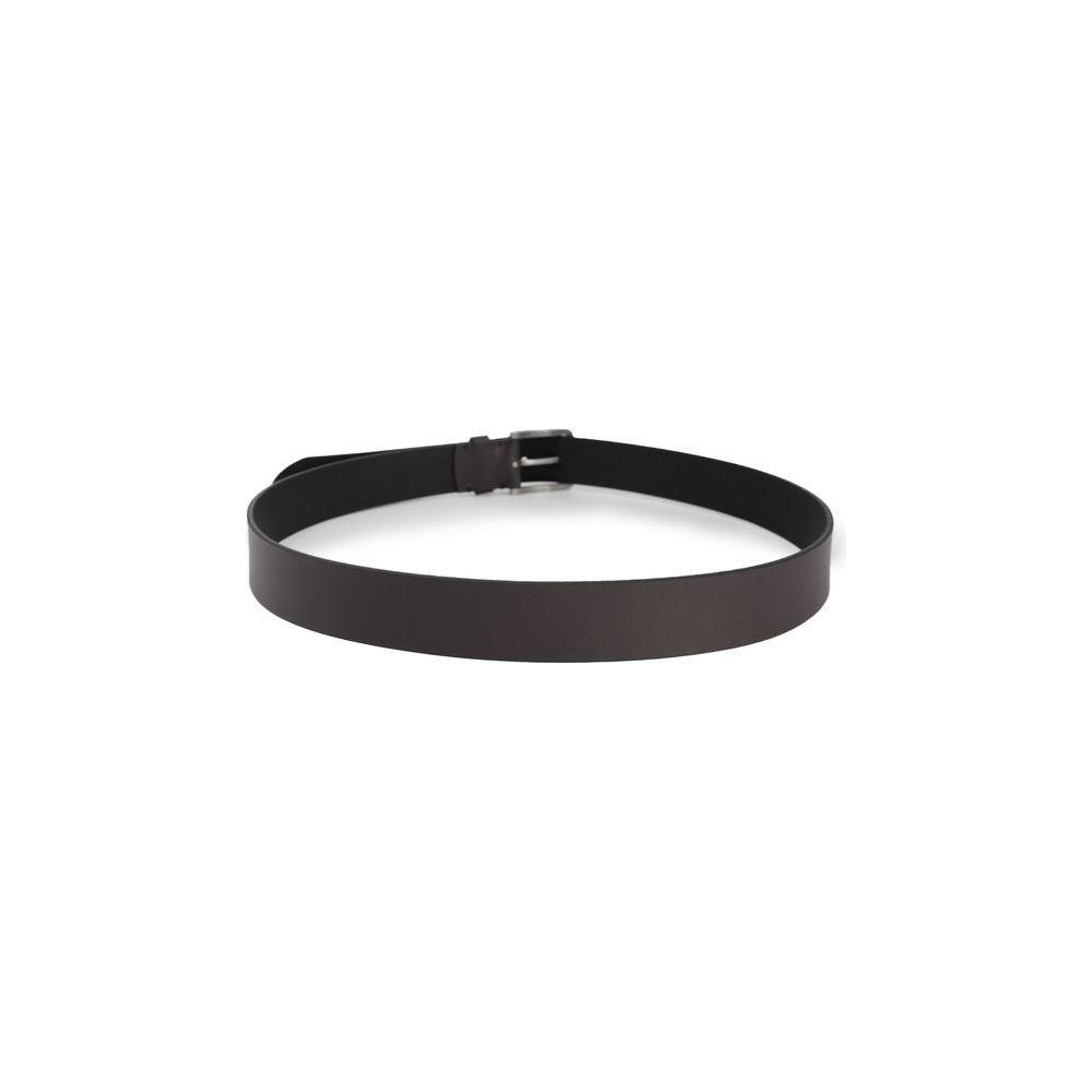 Calvin Klein Jeans Brown Leather Belt Calvin Klein Jeans Dark Slate Gray